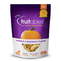 Fruitables Baked Pumpkin & Blueberry Flavor Healthy Low Calorie Dog Treats