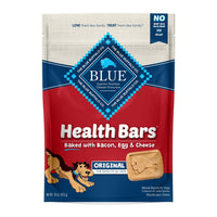 Blue Buffalo Health Bars Baked With Bacon, Egg & Cheese Biscuits Dog Treats