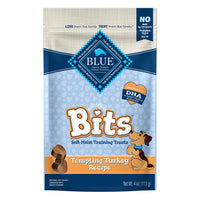 Blue Buffalo Blue Bits Soft-Moist Training Tempting Turkey Recipe Dog Treats