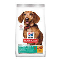 Hill's Science Diet Adult Perfect Weight Small & Mini Chicken Recipe Dry Dog Food, 4lb