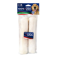 Pet Factory Beefhide Roll Medium 2Pk Dog Treat, 8in