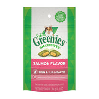 Greenies Smartbites Skin & Fur Treats Salmon Flavor Dental Treat