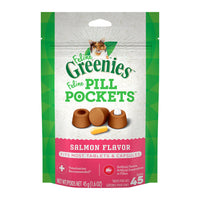 Greenies Pill Pockets Salmon Flavor Cat Treat