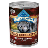 Blue Buffalo Wilderness Wolf Creek Stew Hearty Beef Adult Dog Food