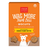 Wag More Bark Less Cloud Star Oven Baked With Crunchy Peanut Butter Dog Treat