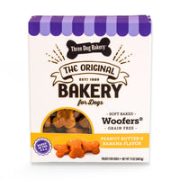 Three Dog Bakery Woofers Peanut Butter & Banana Flavor
