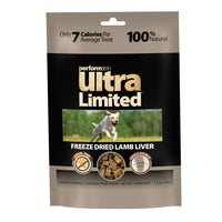 Performatrin Ultra Limited Ingredient Freeze Dried Lamb Liver Dog Treats