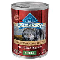 Blue Buffalo Wilderness Rocky Mountain Adult Recipe Red Meat Dinner Dog Food