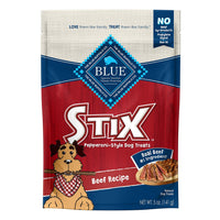 Blue Buffalo Stix Pepperoni-Style Treats Beef Recipe