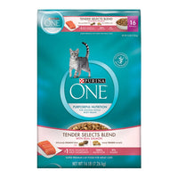 Purina One Tender Selects Blend With Real Salmon Cat Food, 16lb