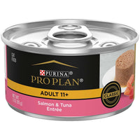 Purina Pro Plan Pate High Protein Senior Wet Cat Food, Salmon & Tuna Entree