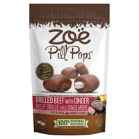 Zoe Pill Pops - Grilled Beef With Ginger Dog Treat