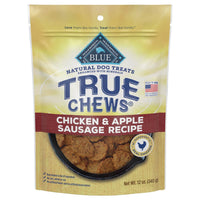 Blue Buffalo True Chews Premium Natural Dog Treats, Chicken & Apple Sausage
