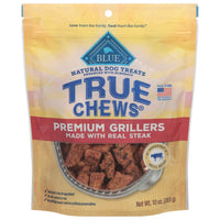 Blue Buffalo True Chews Premium Grillers Natural Dog Treats, Steak