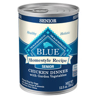 Blue Buffalo Homestyle Recipe Senior Chicken Dinner With Garden Vegetables Dog Food
