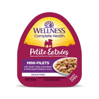 Wellness Petite Entrees Mini-Filets With Tender Turkey, Green Beans & White Sweet Potatoes In Gravy Wet Dog Food