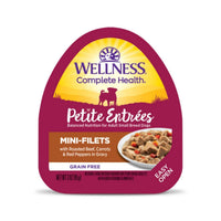 Wellness Petite Entrees Mini-Filets With Roasted Beef, Carrots & Red Peppers In Gravy Small Breed Wet Dog Food