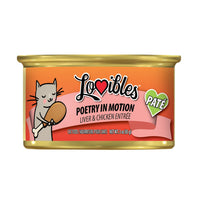 Lovibles Poetry In Motion Liver & Chicken Entree Pate Cat Food