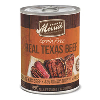 Merrick Grain Free Real Texas Beef Recipe Dog Food