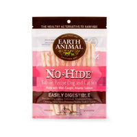 Earth Animal No-Hide Rawhide Alternative Dog & Cat Treat Stix, Wild Caught Salmon, 10 Pack, 10pack