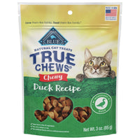 Blue Buffalo True Chews Natural Chewy Cat Treats, Duck