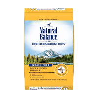 Natural Balance Limited Ingredient Grain Free Duck And Potato Recipe Dry Adult Dog Food