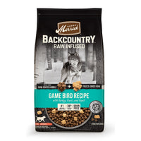 Merrick Backcountry Grain Free Dry Adult Dog Food, Kibble With Freeze Dried Raw Pieces, Game Bird Recipe