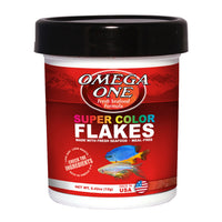 Omega-One Super Color Flakes Fish Food