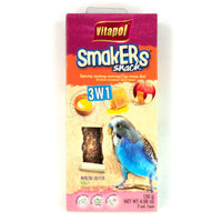 A&E Cage Vitapol Smakers 3-In-1- Parakeet Sticks Bird Treat, 4.58Oz