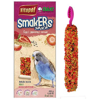 A&E Cage Vitapol Smakers Parakeet Treat Sticks Strawberry Bird Treat, 2 Pack