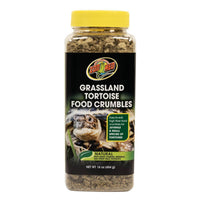 Zoo Med Natural Grassland Tortoise Food Crumbles, 16 Oz