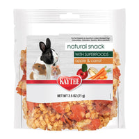 Kaytee Natural Snack With Superfoods, Apple & Carrot