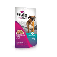 Nulo Freestyle Beef, Beef Liver, & Kale In Broth Wet Dog Food Topper