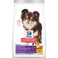 Hill's Science Diet Adult Sensitive Stomach & Skin Small & Mini Chicken Recipe Dry Dog Food, 15lb