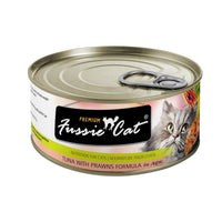 Fussie Cat Premium Tuna With Prawns In Aspic Wet Cat Food