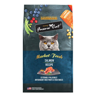 Fussie Cat Market Fresh Grain Free Salmon Recipe Dry Cat Food, 10Lb
