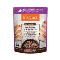 Instinct Healthy Cravings Grain-Free Rabbit Recipe Wet Cat Food Topper