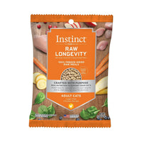 Instinct® Raw Longevity™ 100% Freeze-Dried Raw Meals Cage-Free Chicken Recipe For Cats