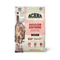 Acana Indoor Entrée For Indoor Cats, Chicken Turkey Whole Herring & Rabbit Dry Cat Food