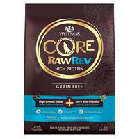 Wellness Core Rawrev Grain Free Ocean Whitefish, Herring Meal & Salmon Meal Recipe Dry Dog Food