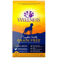 Wellness Complete Health Natural Grain Free, Large Breed, Deboned Chicken & Chicken Meal Recipe Dry Dog Food