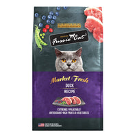 Fussie Cat Market Fresh Duck Recipe Grain-Free Dry Cat Food, 10Lb