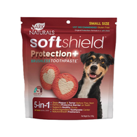 Ark Naturals Soft Shield Protection+ Brushless Toothpaste Soft Baked Dental Chews For Small Dogs, 12-Oz