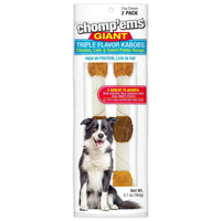 Ruffin' It Chomp' Ems Giant Kabobs Dog Treats - 2 Pack