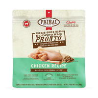Primal Pronto Freeze-Dried Raw Chicken Recipe Freeze-Dried Dog Food, 7Oz