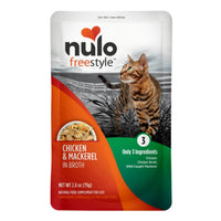 Nulo Freestyle Cat Chicken & Mackerel In Broth Wet Cat Food Topper
