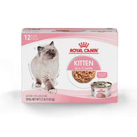 Royal Canin Feline Health Nutrition Kitten Thin Slices In Gravy Wet Cat Food, 3oz-12Pack