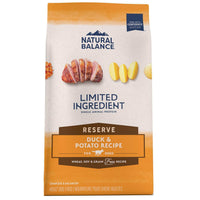 Natural Balance Limited Ingredient Reserve Grain Free Duck & Potato Recipe Dry Dog Food