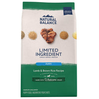 Natural Balance Limited Ingredient Lamb & Brown Rice Recipe Dry Dog Food For Puppies