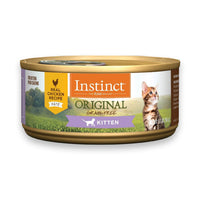 Instinct Original Kitten Grain-Free Pate Real Chicken Recipe Wet Cat Food
